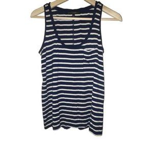 WHBM stripe casual tank top